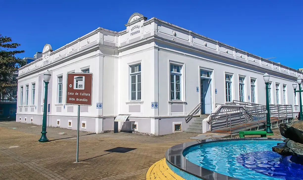 turismo em itajaí sc pontos turísticos Casa da Cultura Dide Brandão divulgação setur