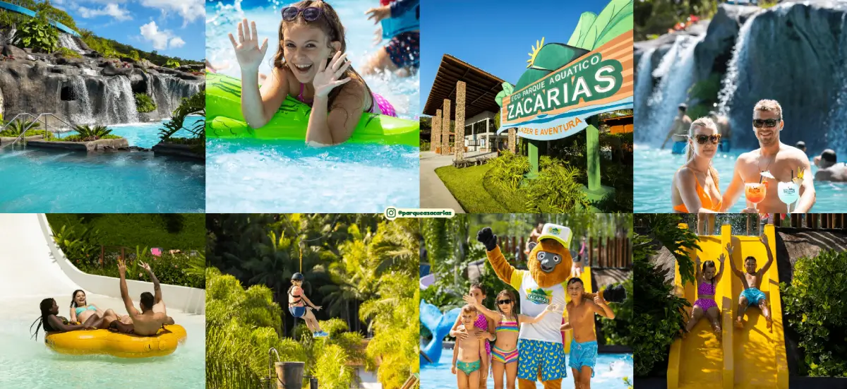 turismo em itajaí sc pontos turísticos Parque Aquático Zacarias divulgação setur