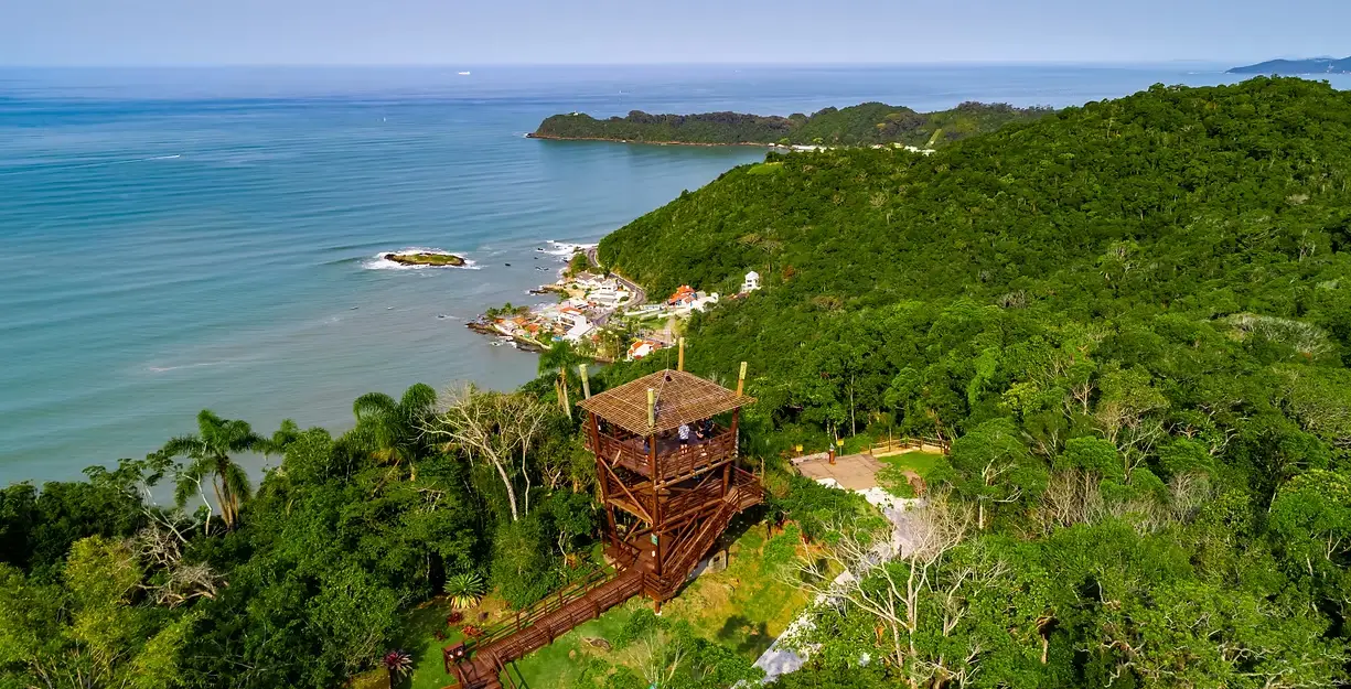 turismo em itajaí sc pontos turísticos Parque Municipal Atalaia divulgação setur