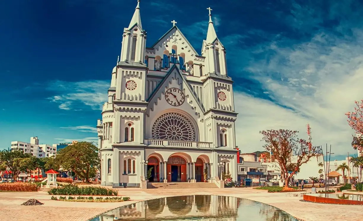 turismo em itajaí sc pontos turísticos greja Matriz do Santíssimo Sacramento divulgação setur