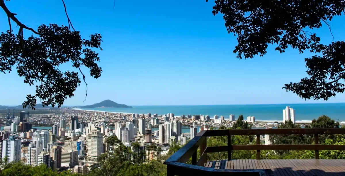 turismo em itajaí sc pontos turísticos mirante do morro da cruz divulgação setur