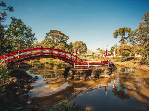 TURISMO EM TREZE TILIAS PARQUE DOS IMIGRANTES