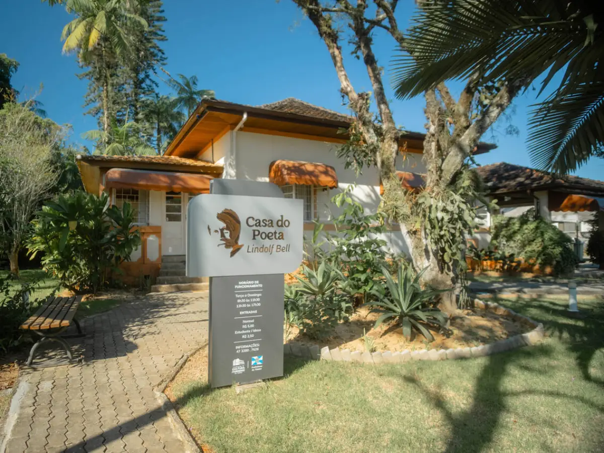 Turismo em Timbó - Casa do Poeta