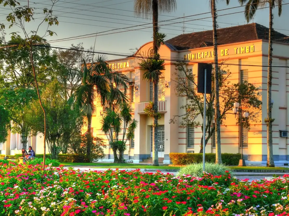 Turismo em Timbó - Praça Central